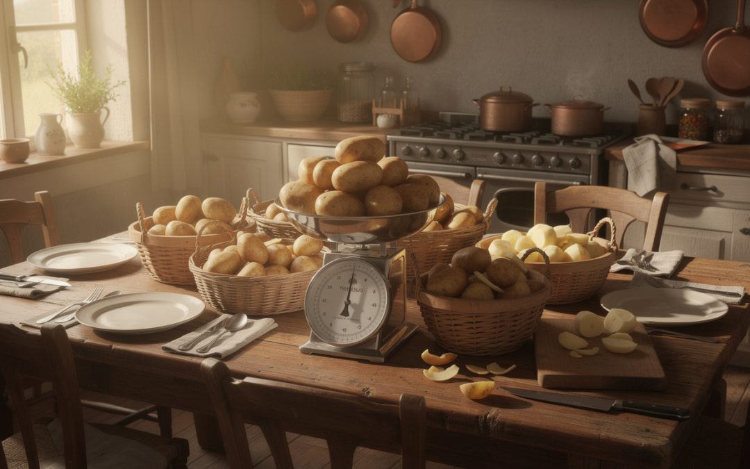 Combien de kg de pommes de terre prévoir pour 10 personnes facilement