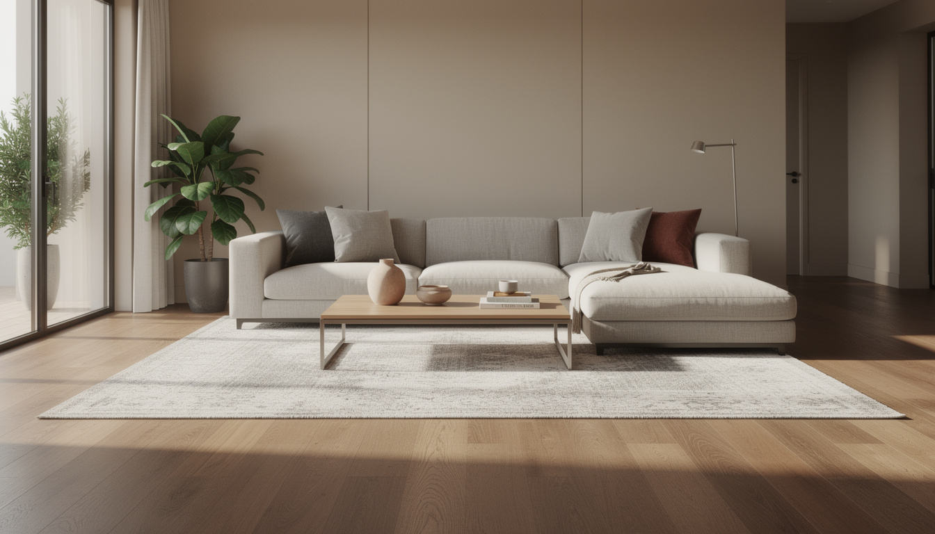 découvrez nos conseils pour bien placer un tapis sous un canapé d'angle et sublimer votre salon avec style et harmonie.