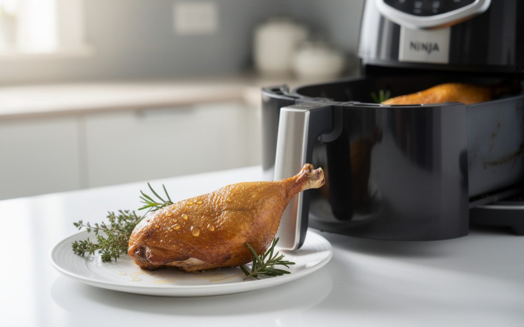 Comment réussir la cuisse de canard confite avec l&rsquo;air fryer ninja