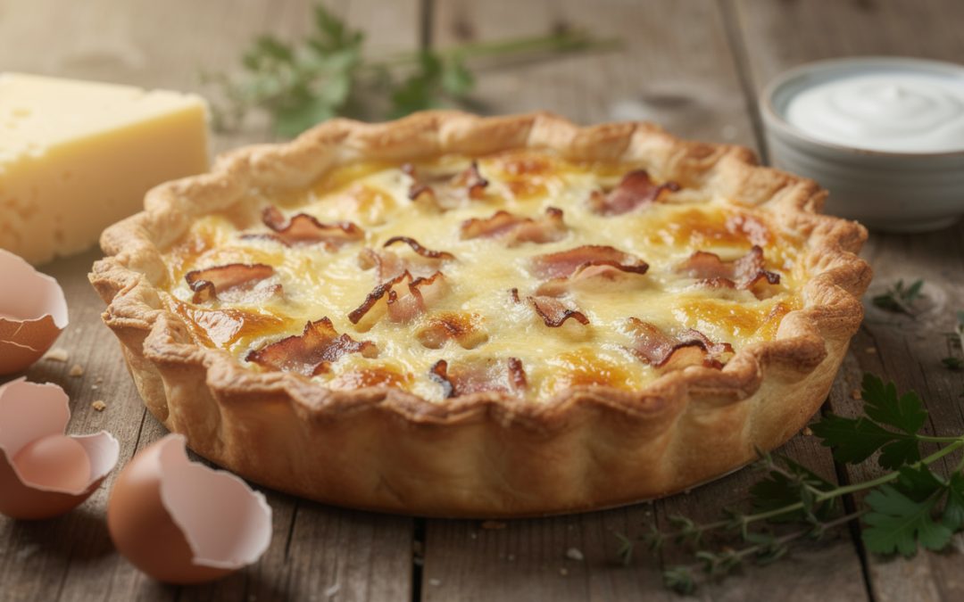 Meilleure recette de quiche lorraine traditionnelle pour un goût authentique