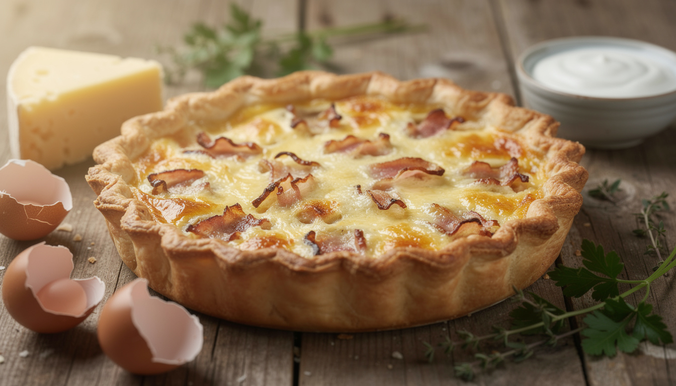 Meilleure recette de quiche lorraine traditionnelle pour un goût authentique découvrez la meilleure recette de quiche lorraine traditionnelle pour savourer un goût authentique et généreux, idéal pour vos repas en famille.
