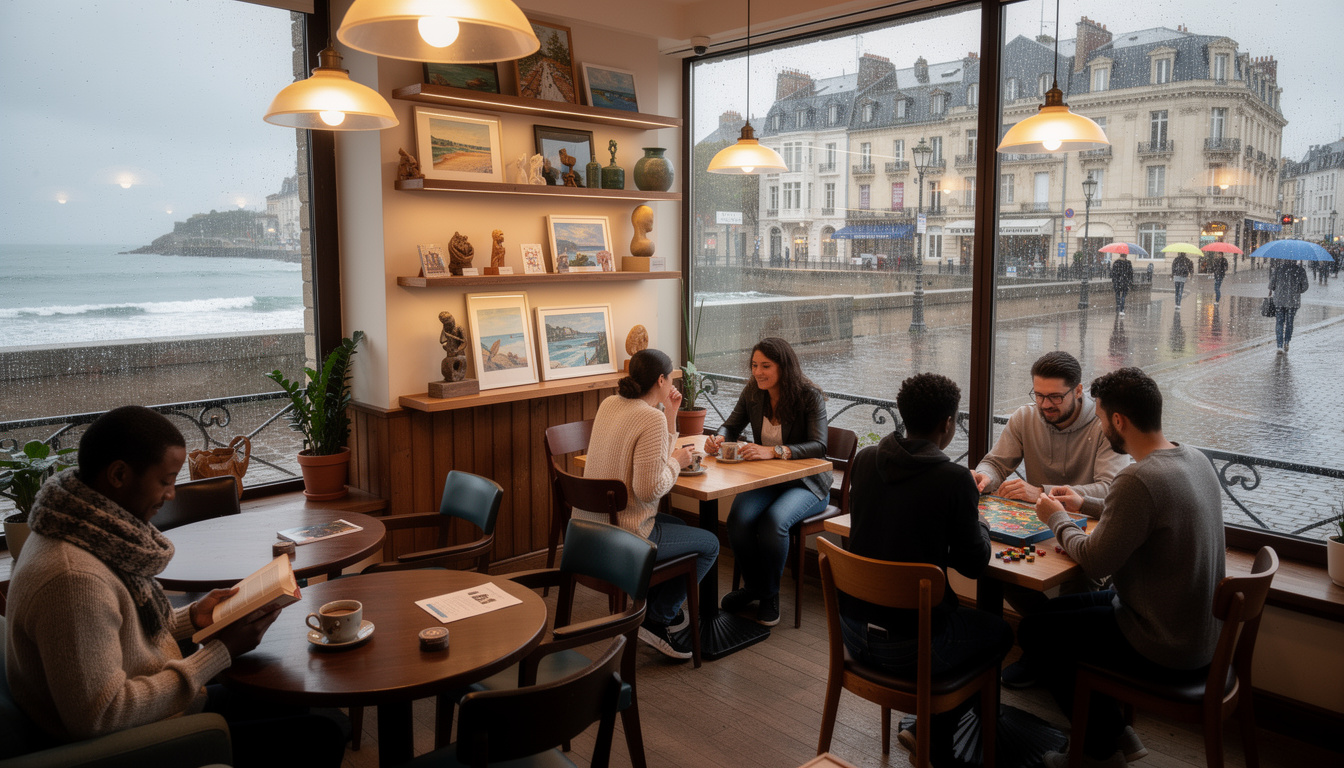découvrez des idées d'activités pour profiter de dinard même quand il pleut. suggestions culturelles, gourmandes et divertissantes pour ne rien manquer malgré la météo.
