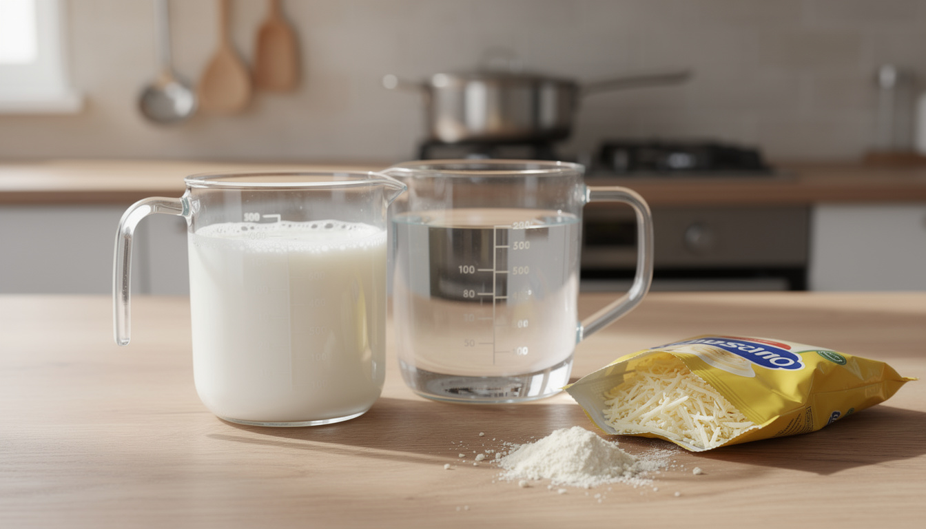découvrez la quantité idéale de lait et d'eau pour préparer une purée mousline savoureuse pour 4 personnes, pour un résultat onctueux et parfait à chaque fois.
