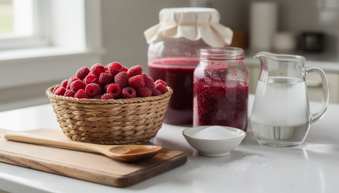 Recette facile pour préparer un vin de framboise maison découvrez une recette simple et rapide pour préparer un délicieux vin de framboise maison, parfait pour les amateurs de saveurs fruitées et fait-maison.