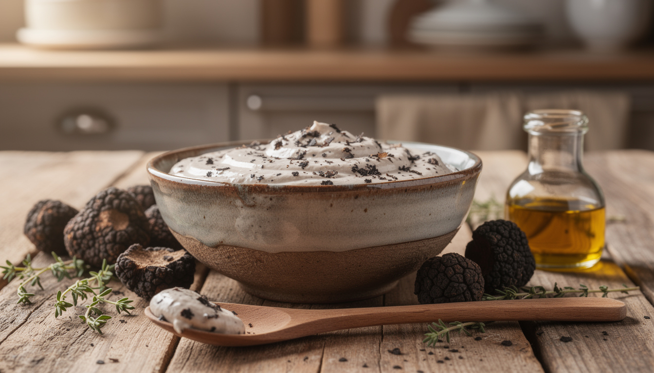 Recette simple et délicieuse de crème de truffe maison découvrez une recette simple et délicieuse pour préparer une crème de truffe maison, parfaite pour sublimer vos plats en toute facilité.