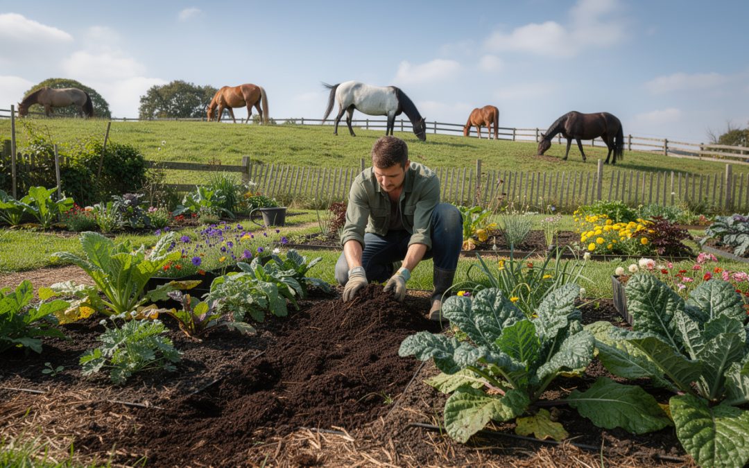Utiliser le fumier de cheval pour enrichir votre jardin naturellement