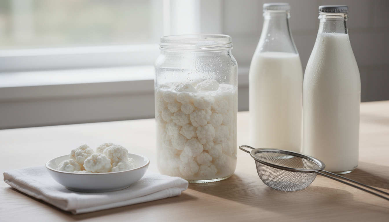 découvrez comment conserver correctement vos grains de kéfir pour garantir une fermentation optimale et obtenir une boisson saine et savoureuse.