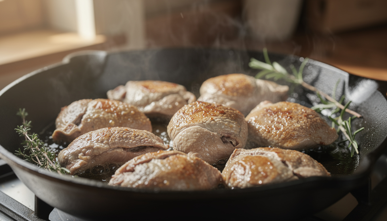 découvrez nos conseils pour réussir la cuisson des gésiers frais à la poêle, afin d'obtenir une texture tendre et une saveur optimale.