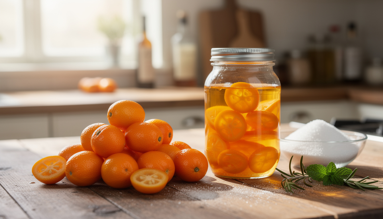 apprenez à préparer une liqueur de kumquat maison, facile et délicieuse, grâce à notre recette simple et rapide. parfaite pour impressionner vos invités !