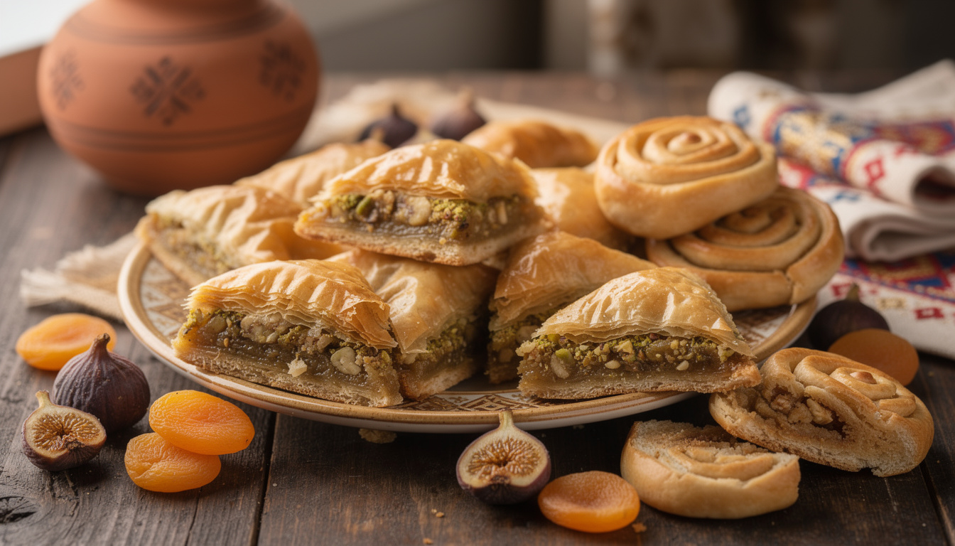 explorez les desserts arméniens traditionnels et découvrez leurs secrets gourmands pour une expérience sucrée authentique.