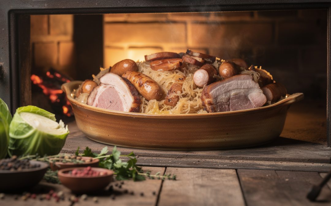 Quel est le temps de cuisson idéal pour une choucroute au four