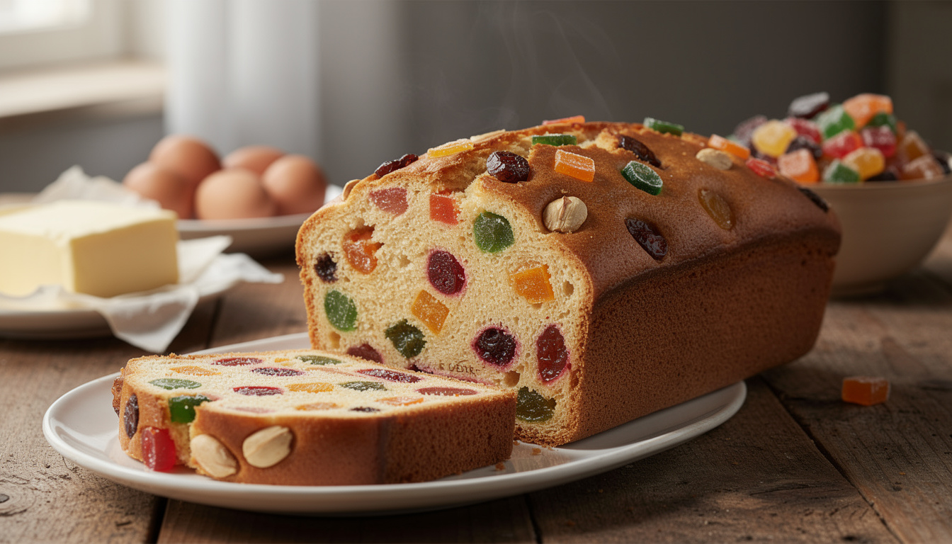 découvrez la recette facile et délicieuse du cake aux fruits confits de pierre hermé, un incontournable pâtissier pour un dessert savoureux.