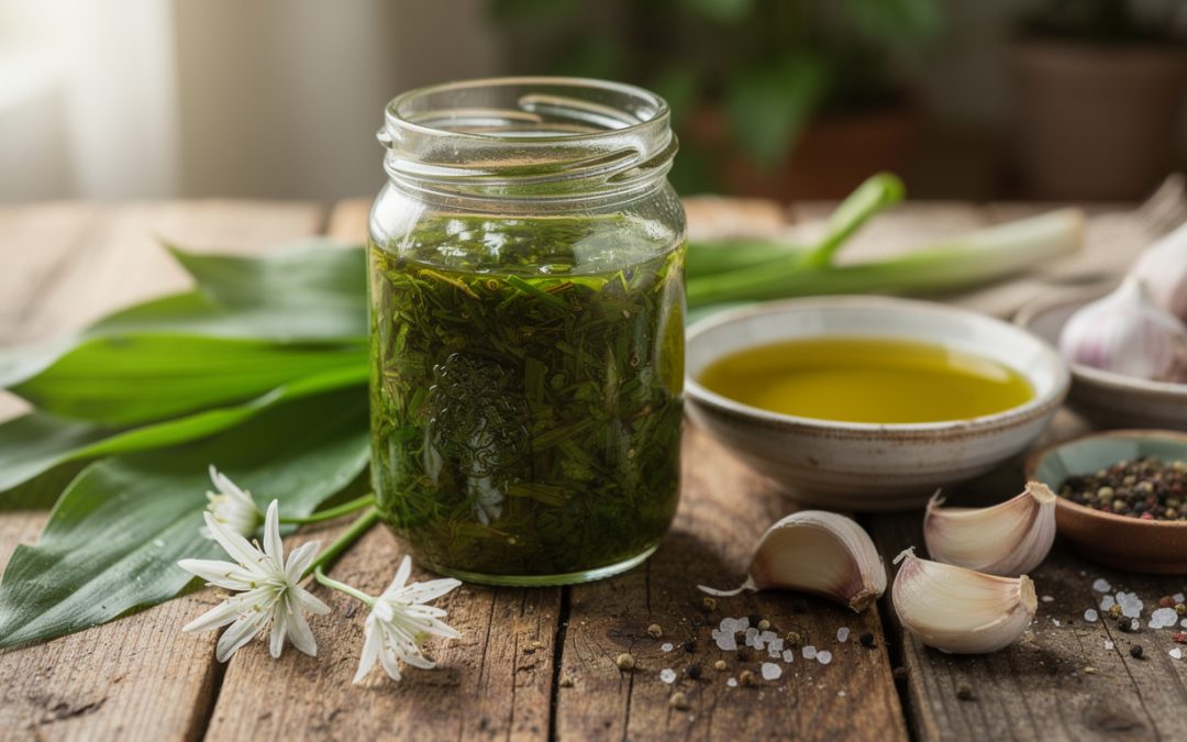 Recette facile de marinade à l&rsquo;ail des ours pour sublimer vos plats