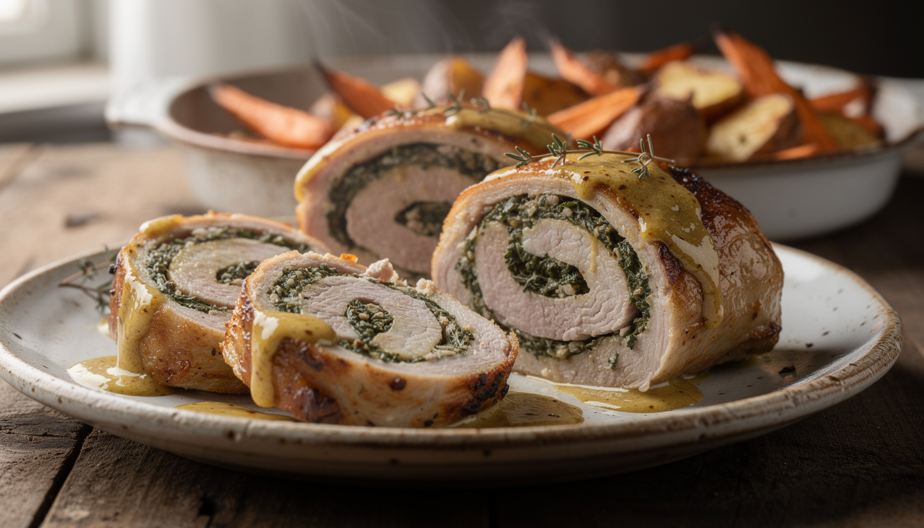 Recette facile de paupiette de porc au four à la moutarde découvrez une recette facile et savoureuse de paupiette de porc au four, relevée à la moutarde pour un plat tendre et parfumé, idéal pour un repas convivial.