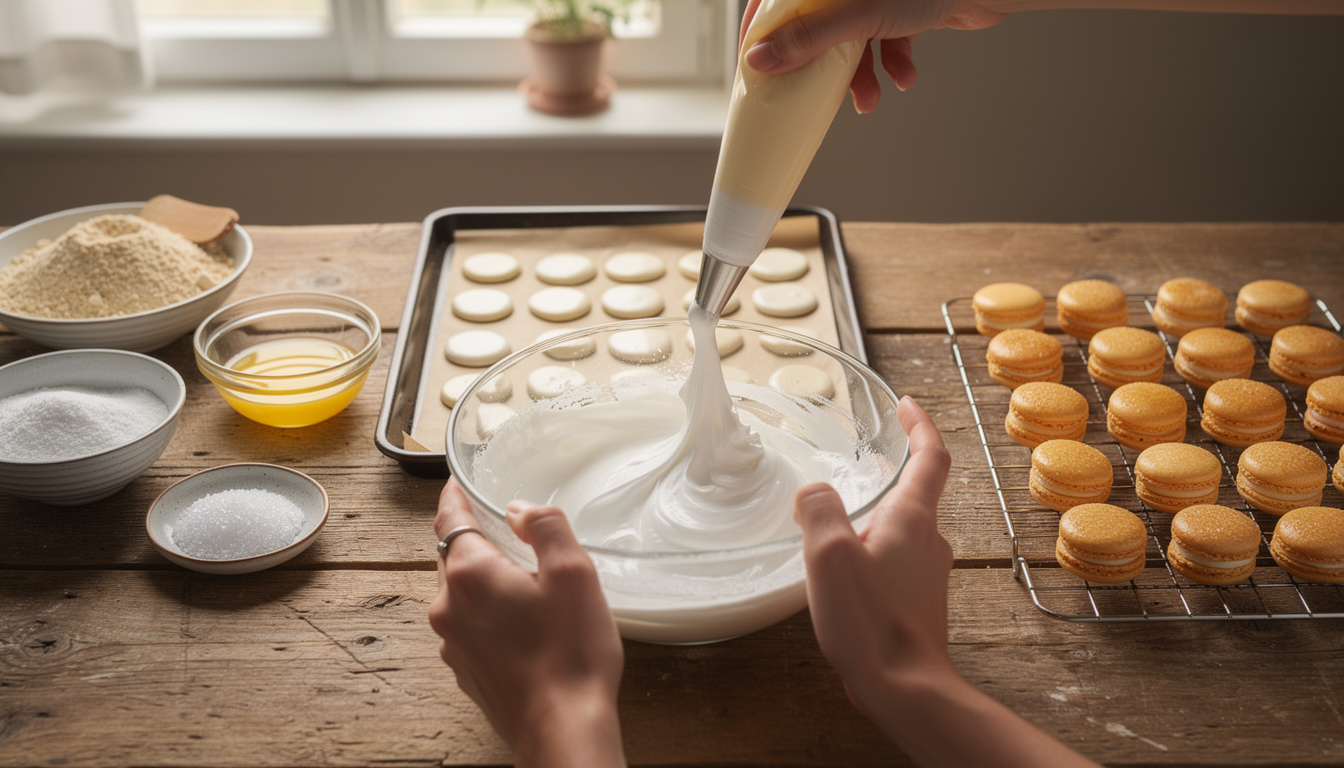 découvrez la recette traditionnelle du macaron de saint jean de luz avec notre guide pas à pas, pour réussir ce délicieux gâteau basque authentique chez vous.