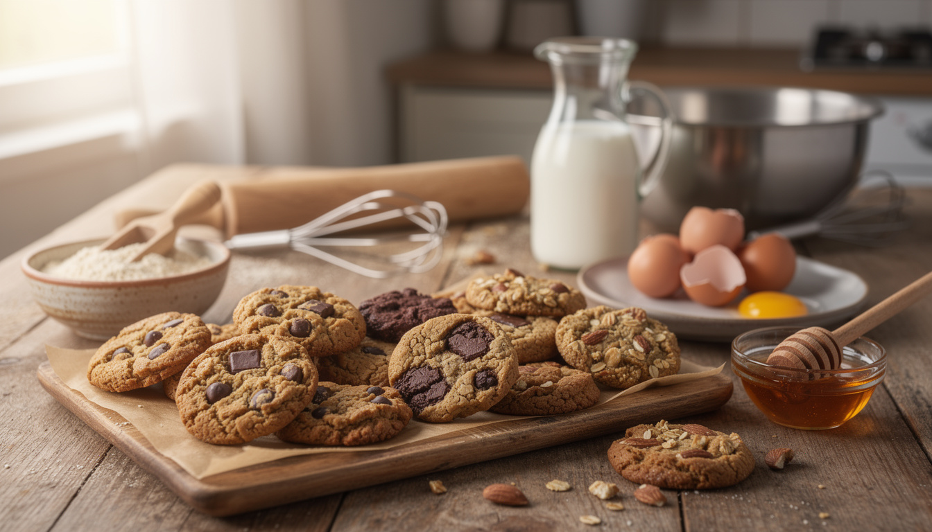 découvrez des recettes faciles et gourmandes de biscuits sans gluten ni lactose, parfaites pour toutes les envies et tous les régimes alimentaires.