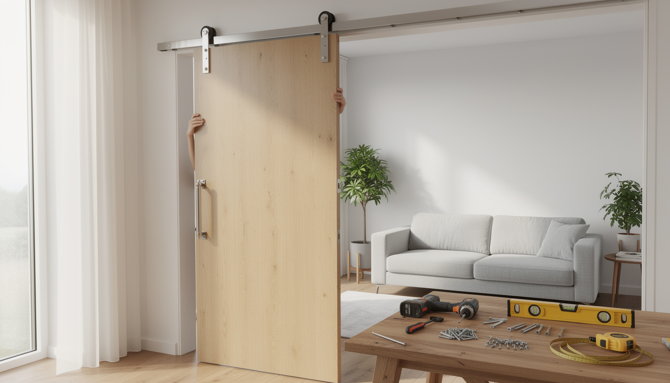 Comment installer une porte coulissante facilement chez soi apprenez à installer facilement une porte coulissante chez vous grâce à notre guide étape par étape, simple et rapide à suivre pour un résultat professionnel.