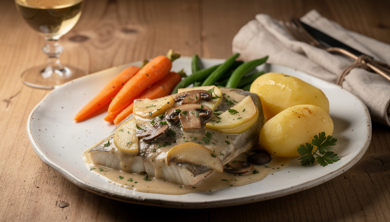 apprenez à préparer la raie à la normande avec notre recette traditionnelle, riche en saveurs authentiques de normandie.