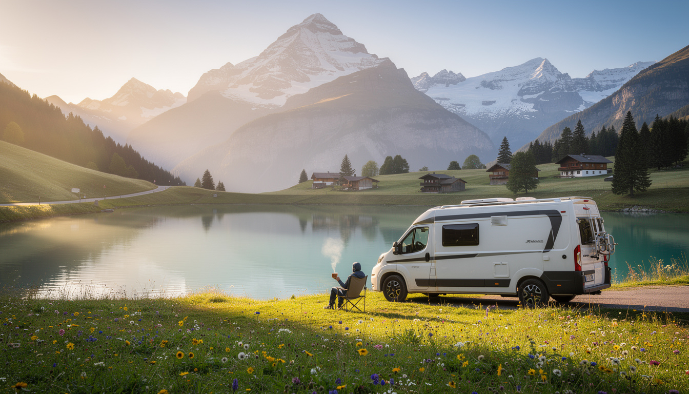 Découvrez la suisse en camping-car : guide complet pour profiter de chaque jour explorez la suisse en camping-car grùce à notre guide complet pour profiter pleinement de chaque journée, avec des conseils pratiques, itinéraires incontournables et astuces pour un voyage inoubliable.