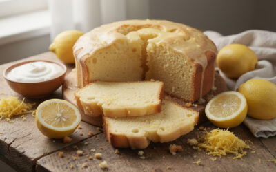 Gâteau yaourt citron : recette simple et moelleuse pour un dessert frais