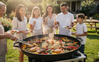Idée recette pour poêle géante : cuisiner facilement pour toute la famille
