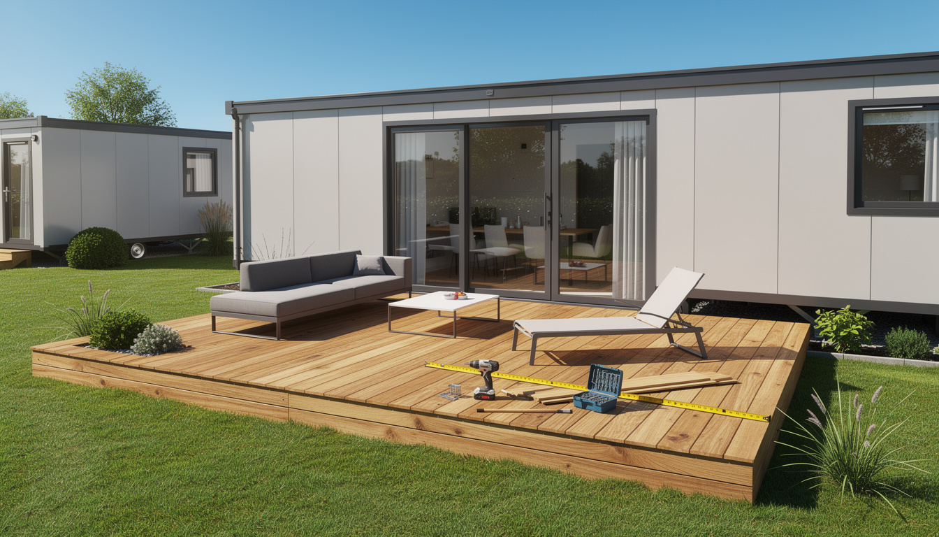 découvrez les tarifs estimés pour le montage d’une terrasse de mobil home en 2026 et obtenez des conseils pour bien choisir et préparer votre projet.