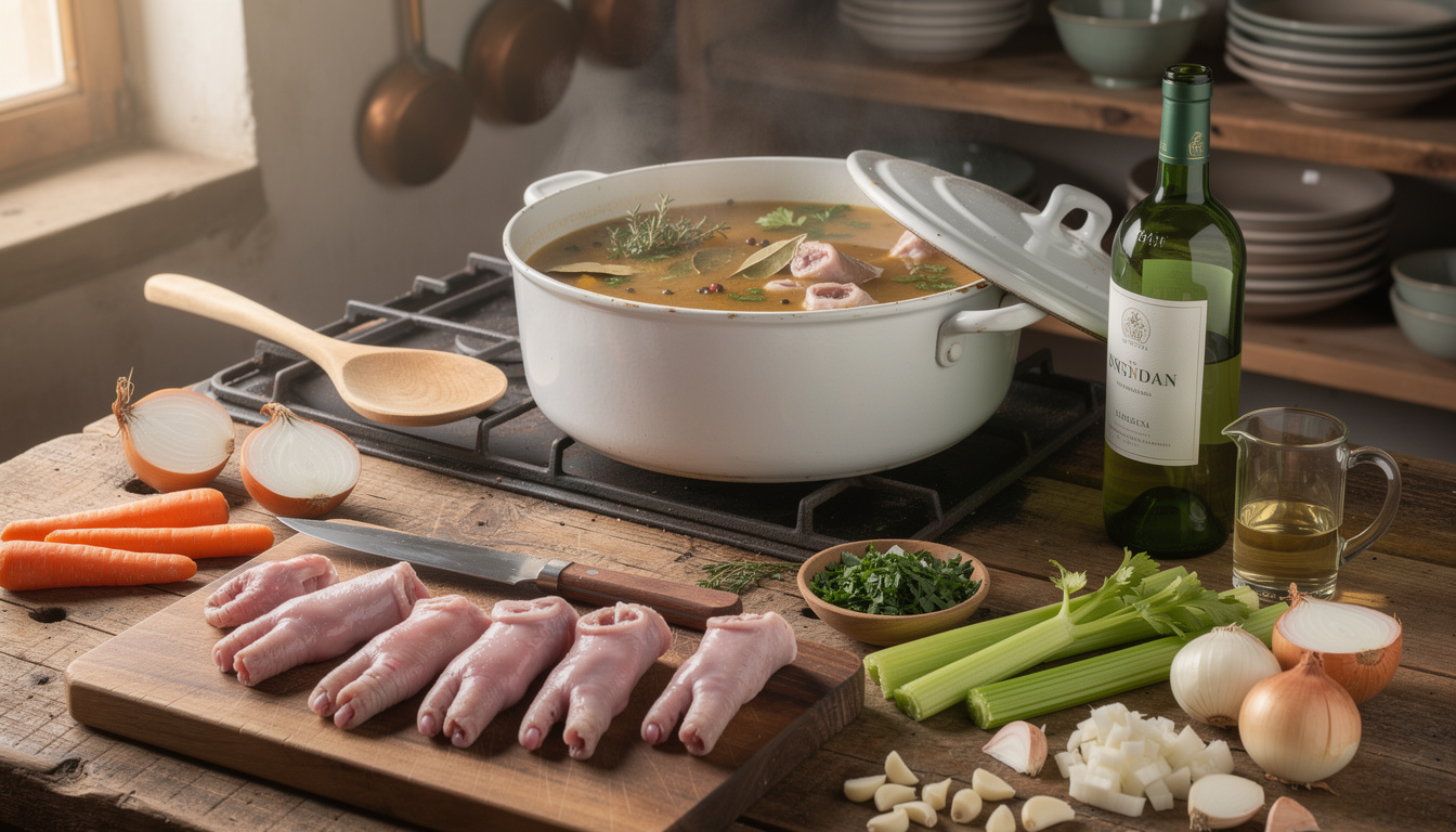 Recette traditionnelle du pied de veau : astuces et conseils pour réussir découvrez notre recette traditionnelle du pied de veau avec des astuces et conseils pour réussir ce plat classique savoureux et tendre à la perfection.