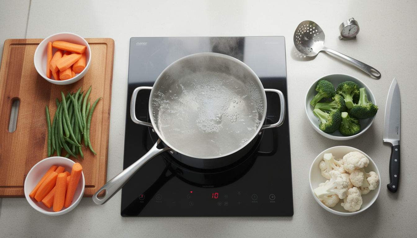 Temps de cuisson des légumes à l’eau : guide pratique pour réussir vos légumes à la perfection découvrez notre guide pratique pour maîtriser le temps de cuisson des légumes à l'eau et réussir des légumes parfaitement cuits à chaque fois.