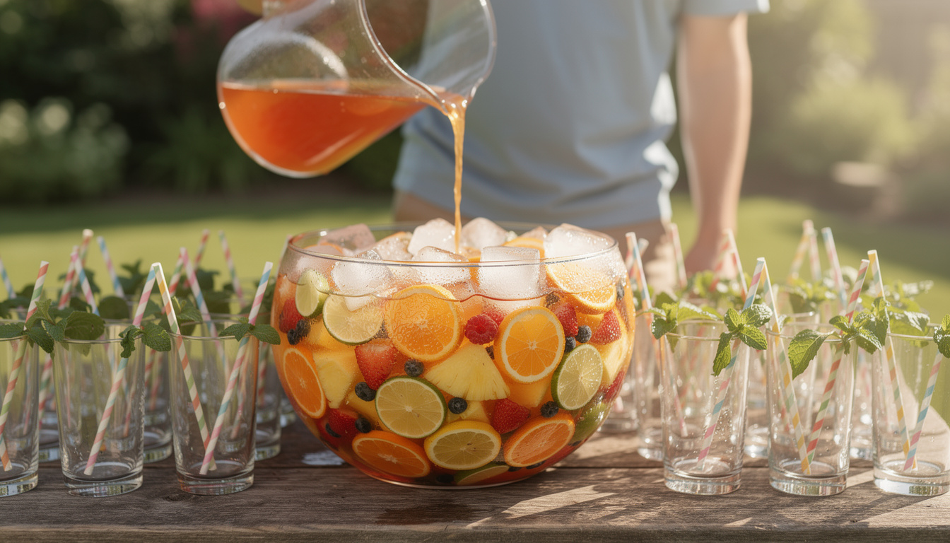 découvrez nos astuces simples et efficaces pour préparer un punch rafraîchissant et réussi, parfait pour 50 personnes. idéal pour vos fêtes et événements!