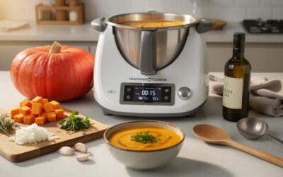 Comment préparer une délicieuse soupe potimarron avec monsieur cuisine