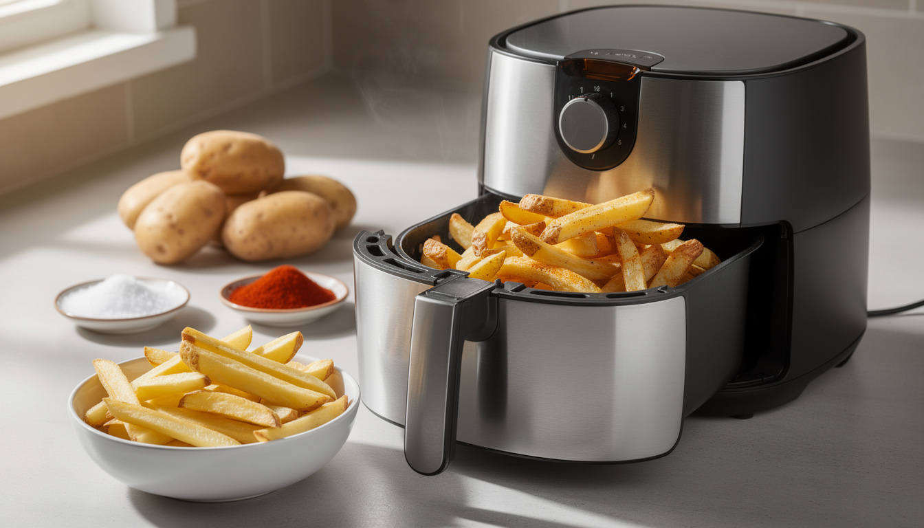 Comment réussir des frites croustillantes avec une air fryer découvrez comment préparer des frites croustillantes et savoureuses avec une air fryer, grâce à nos astuces simples pour un résultat parfait à chaque fois.