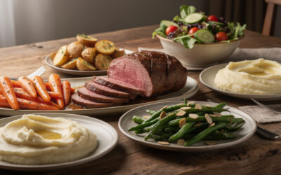 Quel accompagnement choisir avec un rôti de bœuf pour un repas réussi