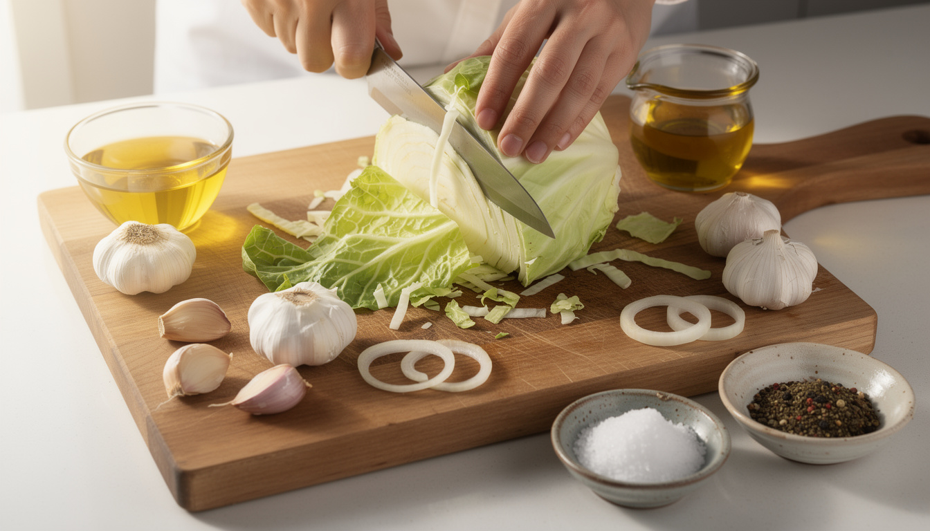 Recette simple et savoureuse pour cuisiner le chou blanc découvrez une recette simple et savoureuse pour cuisiner le chou blanc facilement, idéale pour un repas sain et délicieux.